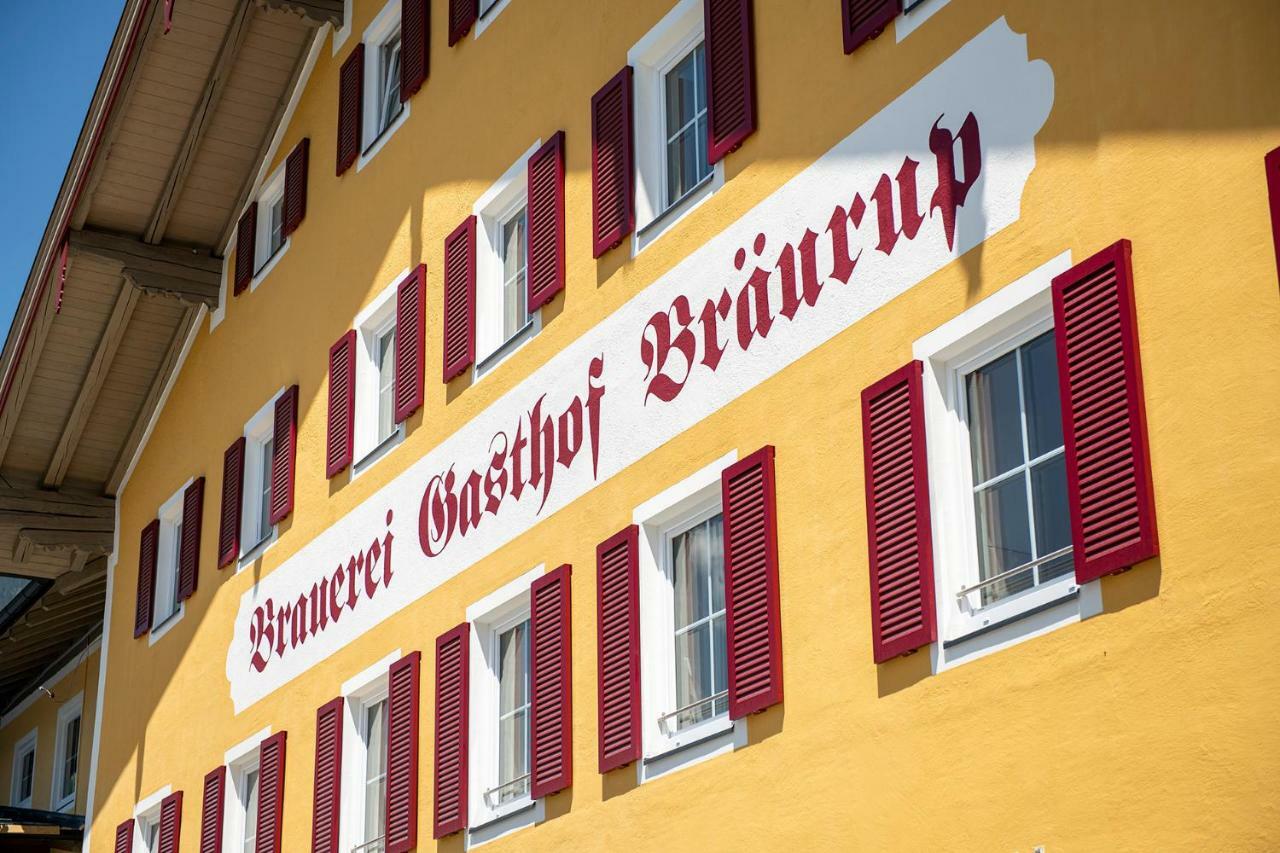 Hotel Braeurup Mittersill Exterior foto